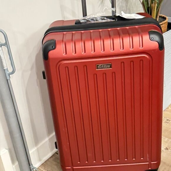 BEN SHERMAN SPINNER WHEELS Sunderland Travel Upright Luggage, British Red, 1Pc - Picture 15 of 16
